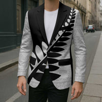New Zealand Silver Fern Niho Taniwha Blazer - Polynesian Pride