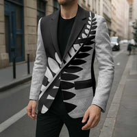 New Zealand Silver Fern Niho Taniwha Blazer - Polynesian Pride