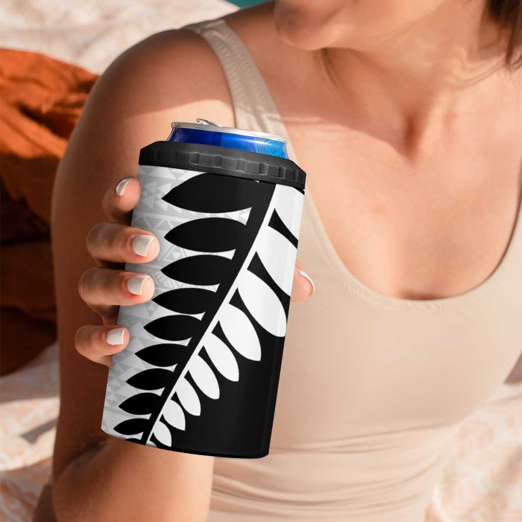 New Zealand Silver Fern Niho Taniwha 4 in 1 Can Cooler Tumbler