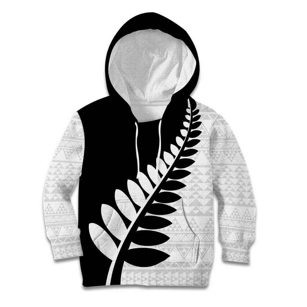 New Zealand Silver Fern Niho Taniwha Kid Hoodie