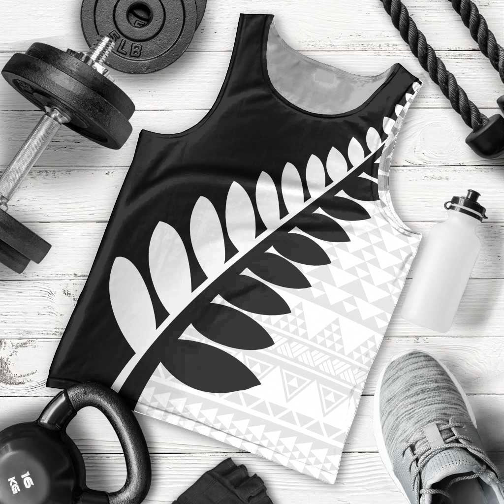 New Zealand Silver Fern Niho Taniwha Men Tank Top