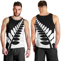 New Zealand Silver Fern Niho Taniwha Men Tank Top