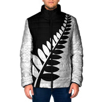 New Zealand Silver Fern Niho Taniwha Padded Jacket - Polynesian Pride