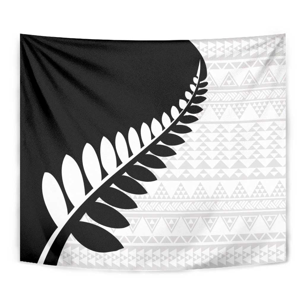 New Zealand Silver Fern Niho Taniwha Tapestry LT9 - Polynesian Pride