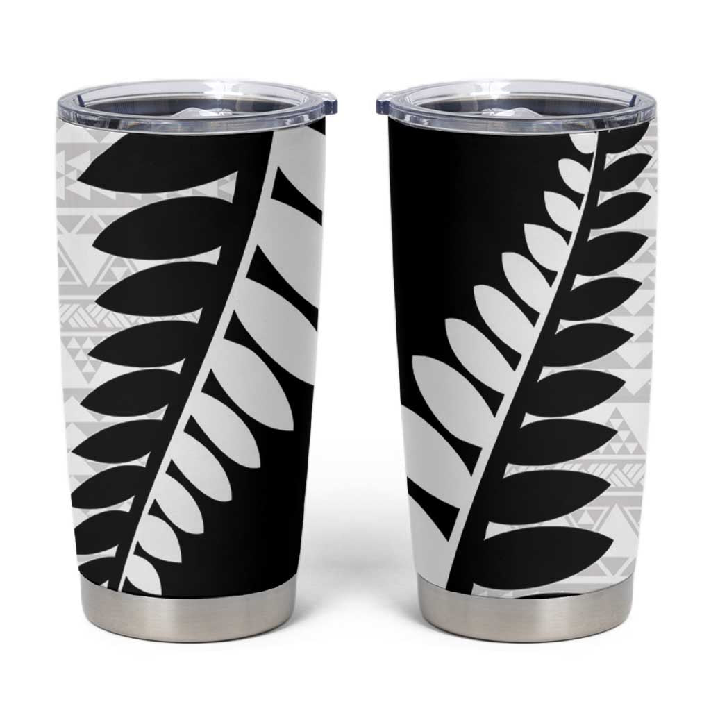 New Zealand Silver Fern Niho Taniwha Tumbler Cup
