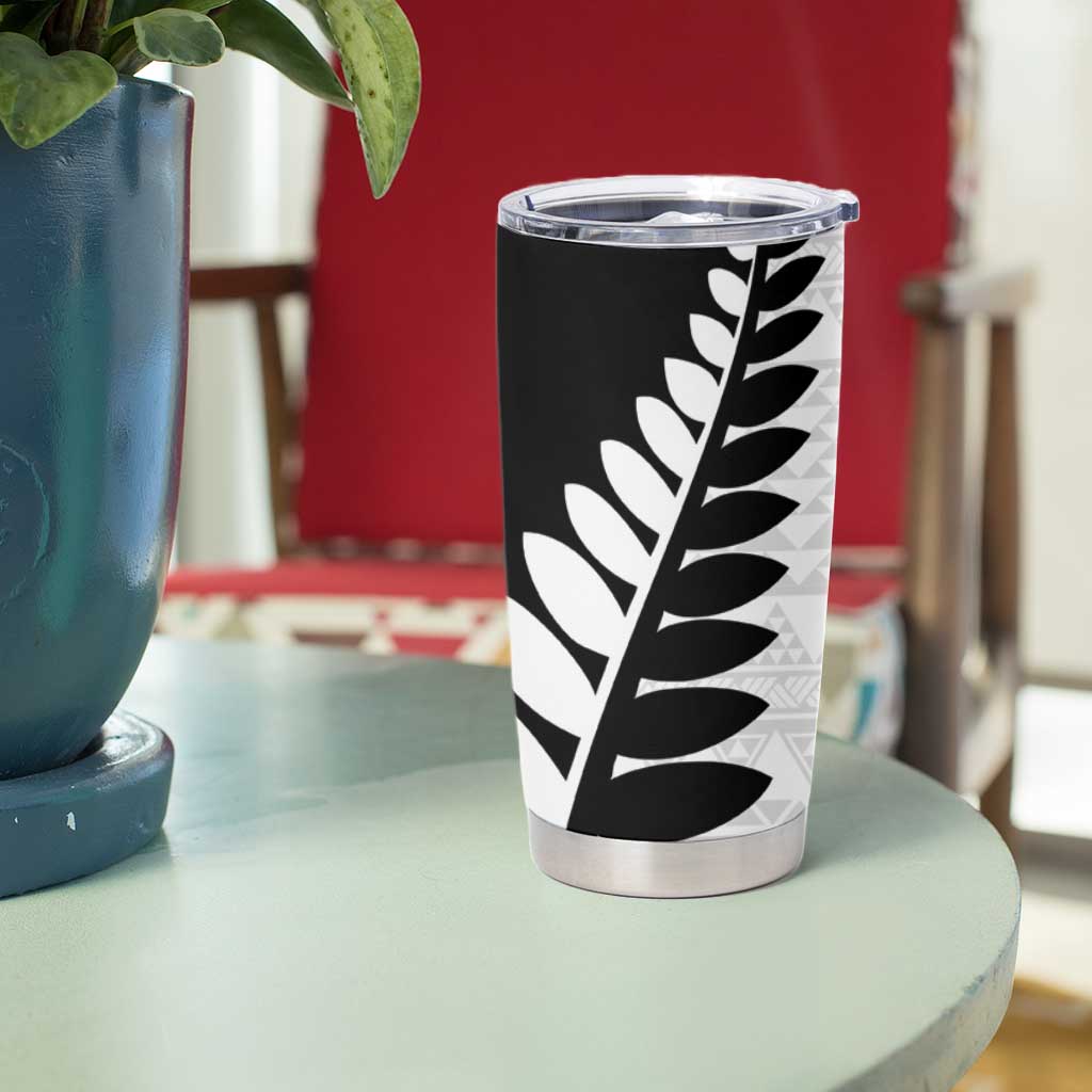 New Zealand Silver Fern Niho Taniwha Tumbler Cup