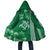 Green Hibiscus Turle Cloak Hawaiian Style Tribal Tapa Pattern - Polynesian Pride
