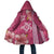Pink Hibiscus Turle Cloak Hawaiian Style Tribal Tapa Pattern - Polynesian Pride