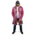 Pink Hibiscus Turle Cloak Hawaiian Style Tribal Tapa Pattern - Polynesian Pride