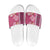 Pink Hibiscus Turle Slide Sandals Hawaiian Style Tribal Tapa Pattern - Polynesian Pride