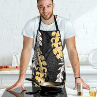 Puakenikeni and Maile Lei Apron Black Double Strand Lei - Polynesian Pride