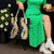 Puakenikeni and Maile Lei Tote Bag Black Double Strand Lei - Polynesian Pride