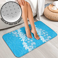 Puakenikeni and Maile Lei Bathroom Set Blue Double Strand Lei - Polynesian Pride