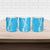 Puakenikeni and Maile Lei Ceramic Mug Blue Double Strand Lei - Polynesian Pride