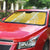 Puakenikeni and Maile Lei Auto Sun Shade Gold Double Strand Lei - Polynesian Pride