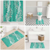 Puakenikeni and Maile Lei Bathroom Set Sage Green Double Strand Lei - Polynesian Pride