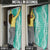 Puakenikeni and Maile Lei Door Cover Sage Green Double Strand Lei - Polynesian Pride