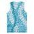 Blue Puakenikeni and Maile Lei Basketball Jersey Hawaiian Style Tribal Tapa Double Strand Lei - Polynesian Pride