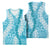 Blue Puakenikeni and Maile Lei Basketball Jersey Hawaiian Style Tribal Tapa Double Strand Lei - Polynesian Pride