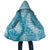 Blue Puakenikeni and Maile Lei Cloak Hawaiian Style Tribal Tapa Double Strand Lei - Polynesian Pride