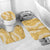 Gold Puakenikeni and Maile Lei Bathroom Set Hawaiian Style Tribal Tapa Double Strand Lei - Polynesian Pride