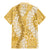 Gold Puakenikeni and Maile Lei Family Matching Mermaid Dress and Hawaiian Shirt Hawaiian Style Tribal Tapa Double Strand Lei