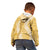 Gold Puakenikeni and Maile Lei Kid Hoodie Hawaiian Style Tribal Tapa Double Strand Lei