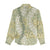 Vintage Puakenikeni and Maile Lei Women Casual Shirt Hawaiian Style Tribal Tapa Double Strand Lei