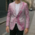 Pink Puakenikeni and Maile Lei Blazer Hawaiian Style Tribal Tapa Double Strand Lei - Polynesian Pride
