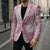 Pink Puakenikeni and Maile Lei Blazer Hawaiian Style Tribal Tapa Double Strand Lei - Polynesian Pride