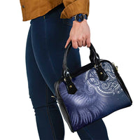 New Zealand Galaxy Fern Shoulder Handbag