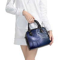 New Zealand Galaxy Fern Shoulder Handbag