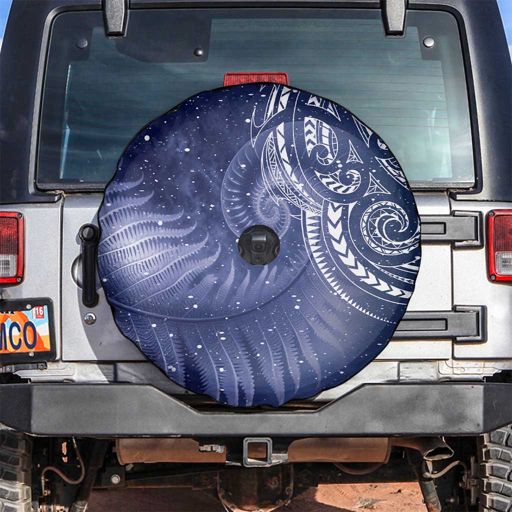 New Zealand Galaxy Fern Spare Tire Cover LT9 Galaxy - Polynesian Pride
