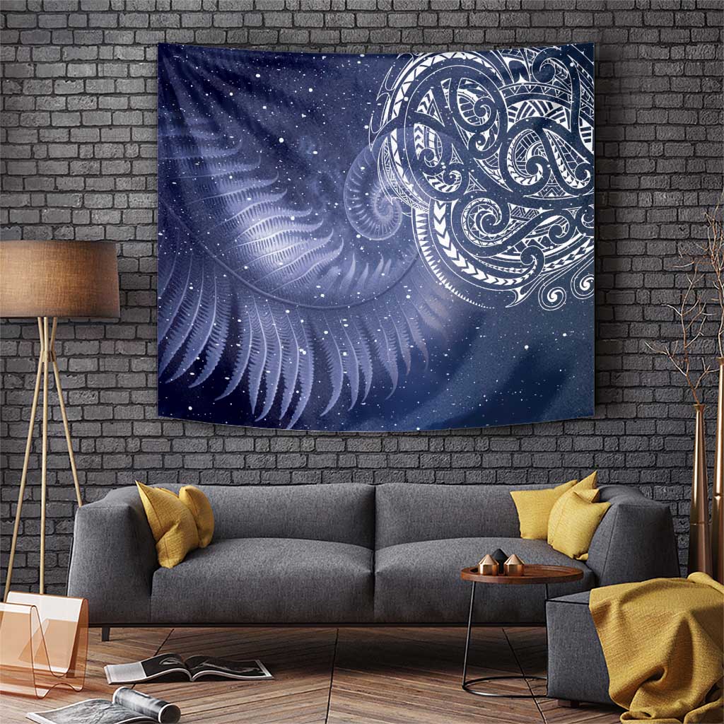 New Zealand Galaxy Fern Tapestry LT9 Galaxy - Polynesian Pride