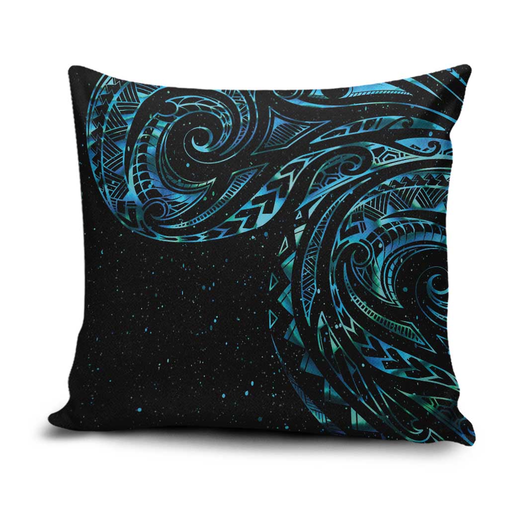 New Zealand Matariki Pillow Cover Galaxy Maori Tribal Tattoo - Polynesian Pride