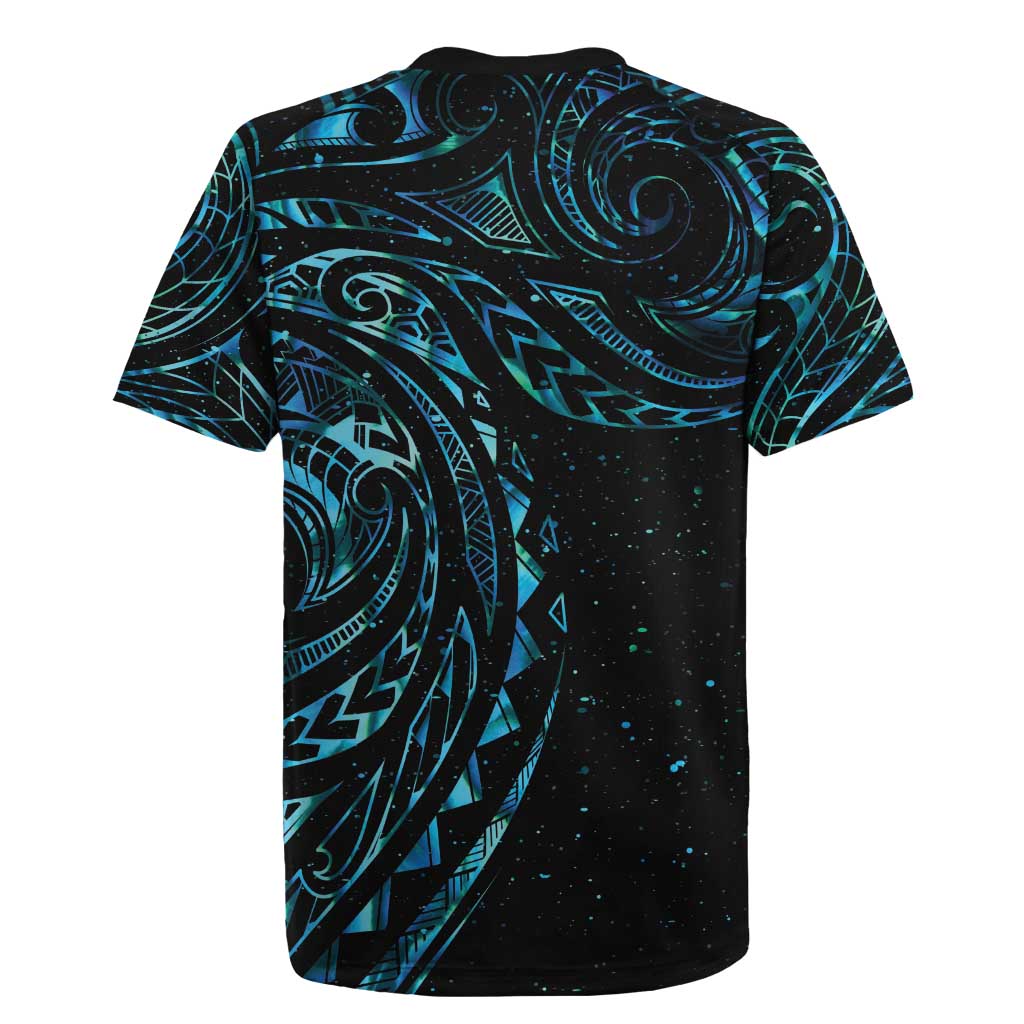 New Zealand Tribal Tattoo Rugby Jersey With Matariki Art