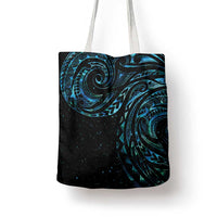 New Zealand Matariki Tote Bag Galaxy Maori Tribal Tattoo - Polynesian Pride