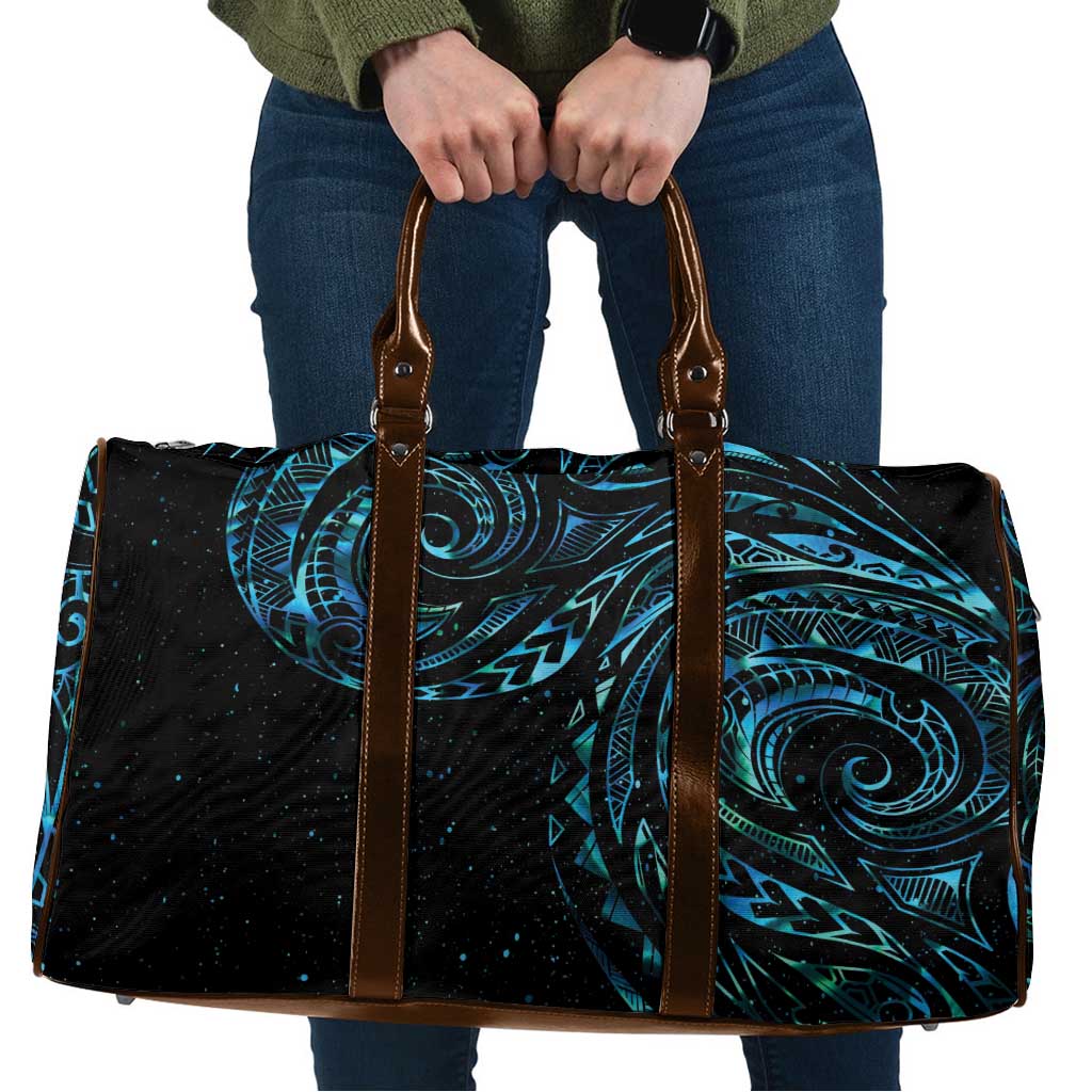 New Zealand Matariki Travel Bag Galaxy Maori Tribal Tattoo - Polynesian Pride