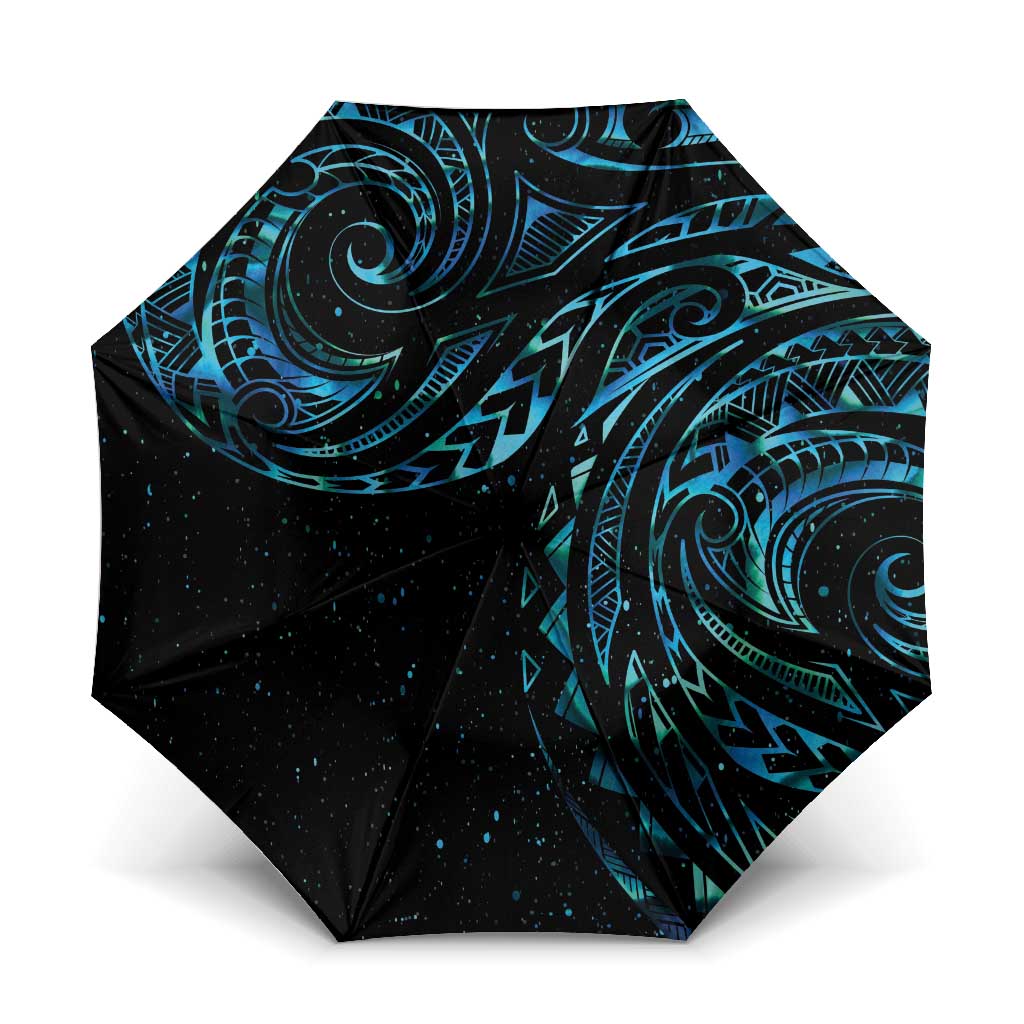 New Zealand Matariki Umbrella Galaxy Maori Tribal Tattoo - Polynesian Pride