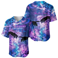 I Love You In Every Universe Personalised Baseball Jersey Polynesian Pattern Galaxy Style LT9 - Polynesian Pride