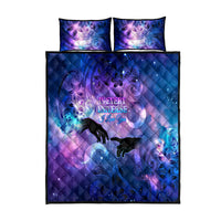 I Love You In Every Universe Personalised Quilt Bed Set Polynesian Pattern Galaxy Style LT9 Galaxy - Polynesian Pride