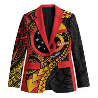 Papua New Guinea Tribal Tattoo Blazer 50th Independence Anniversary - Polynesian Pride