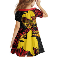 Papua New Guinea Tribal Tattoo Family Matching Mermaid Dress and Hawaiian Shirt 50th Independence Anniversary