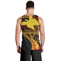 Papua New Guinea Tribal Tattoo Men Tank Top 50th Independence Anniversary
