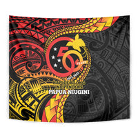 Papua New Guinea Tribal Tattoo Tapestry 50th Independence Anniversary LT9 - Polynesian Pride
