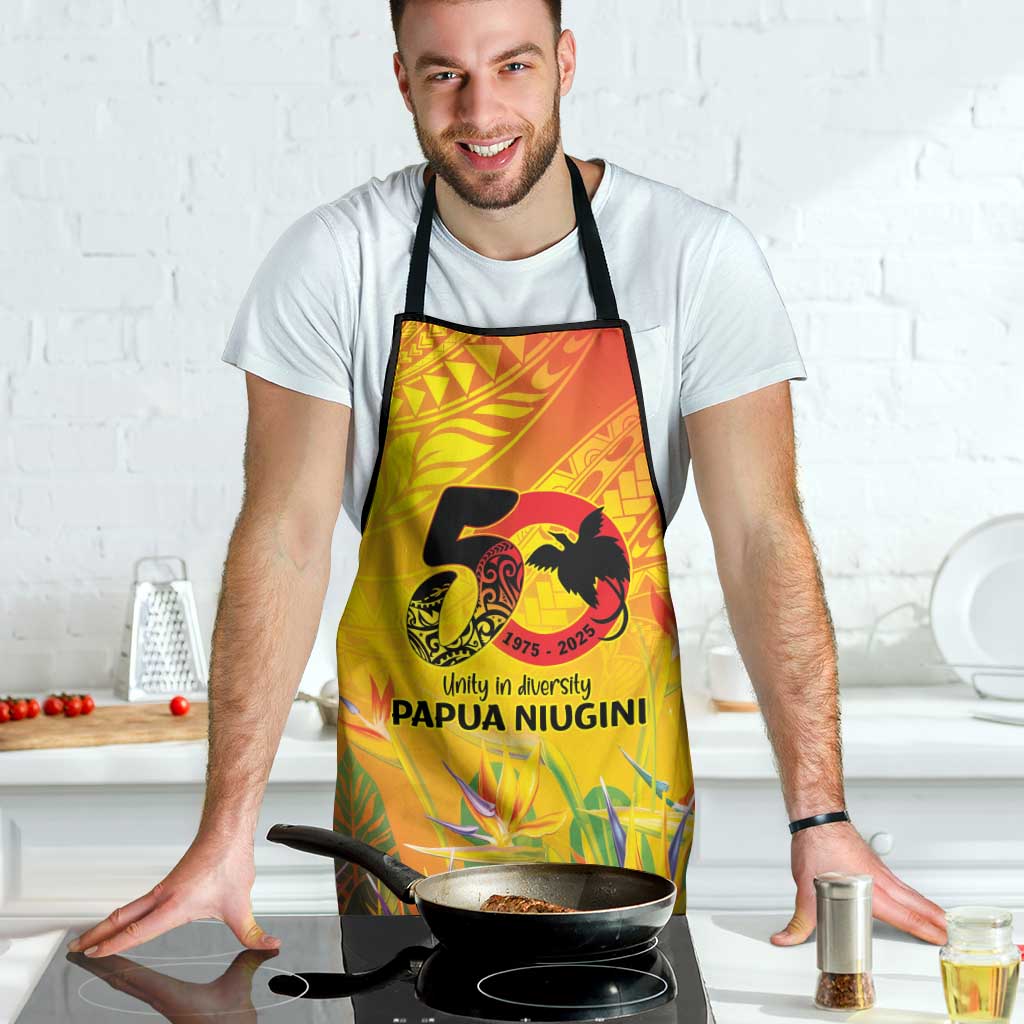 Papua New Guinea Unity in Diversity Apron 50th Indipendens Papua Niugini LT9 - Polynesian Pride