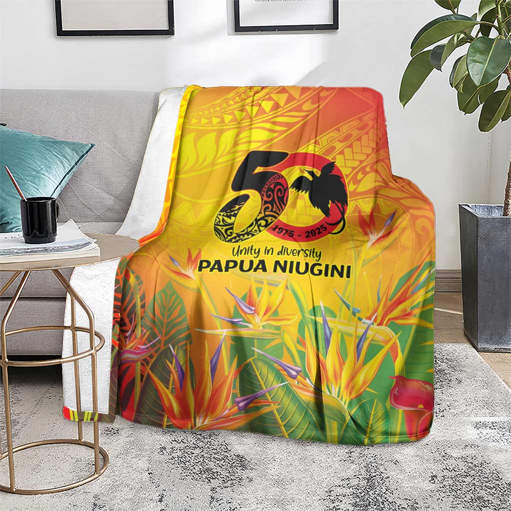 Papua New Guinea Unity in Diversity Blanket 50th Indipendens Papua Niugini