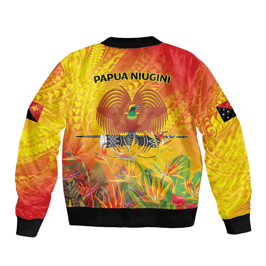 Papua New Guinea Unity in Diversity Bomber Jacket 50th Indipendens Papua Niugini