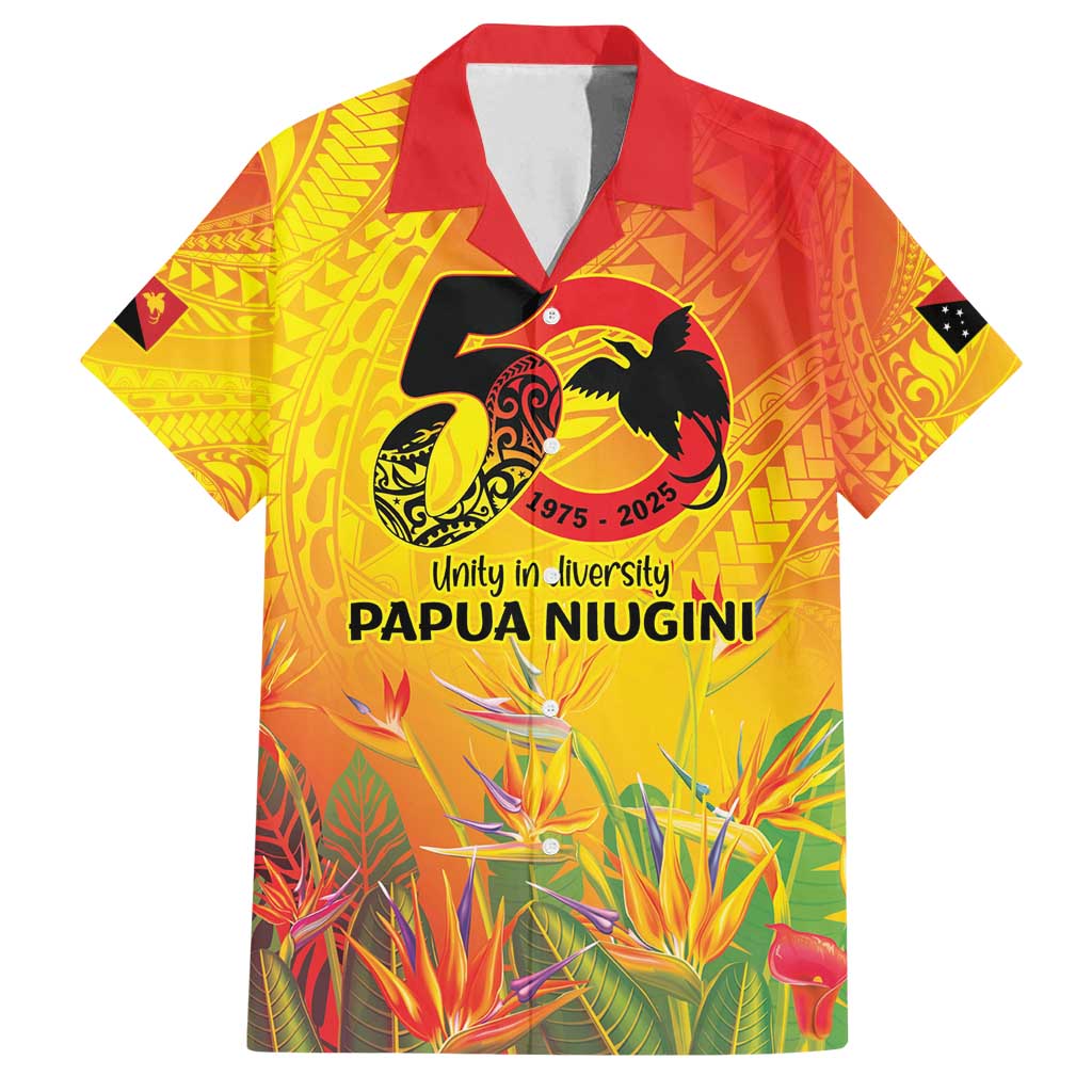 Papua New Guinea Unity in Diversity Family Matching Puletasi and Hawaiian Shirt 50th Indipendens Papua Niugini