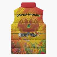 Papua New Guinea Unity in Diversity Sleeveless Puffer Jacket 50th Indipendens Papua Niugini LT9 - Polynesian Pride